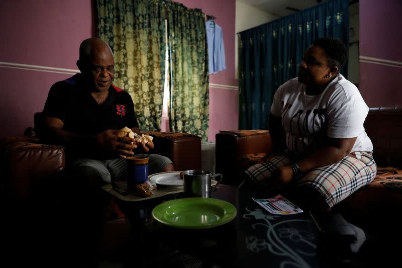 The Wider Image: Nigeria's female bouncers show their strength fighting stereotypes