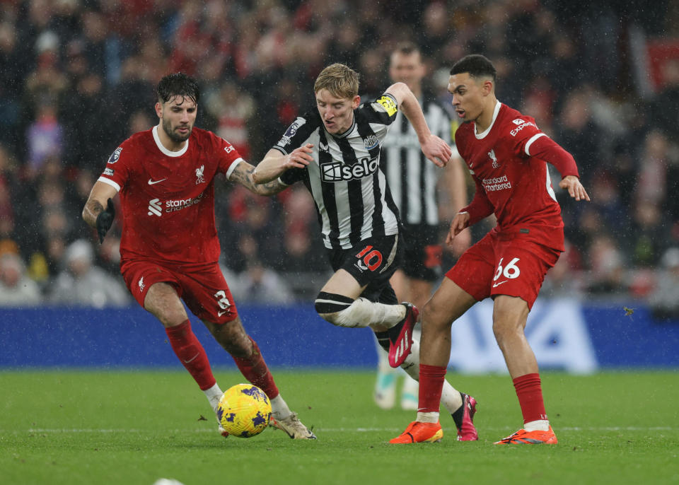 Report: Liverpool Remain Interested in Newcastle Star with Club’s Stance Revealed