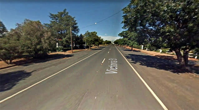 A seven-year-old boy has been killed after being hit by a car driven by his father in Temora. Source: Google Maps