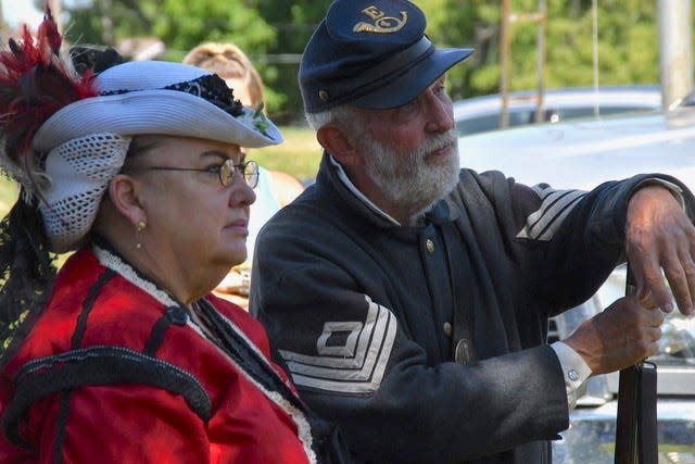 Reenactor O.J. Fargo will present the program “Just Before the Battle, Mother — A Visit from a Civil War Soldier" at 6:30 p.m. Thursday at the Dakins Community Center, 105 E. Main St., Zearing.