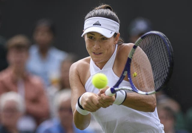 Garbine Muguruza practised with Emma Raducanu ahead of Wimbledon