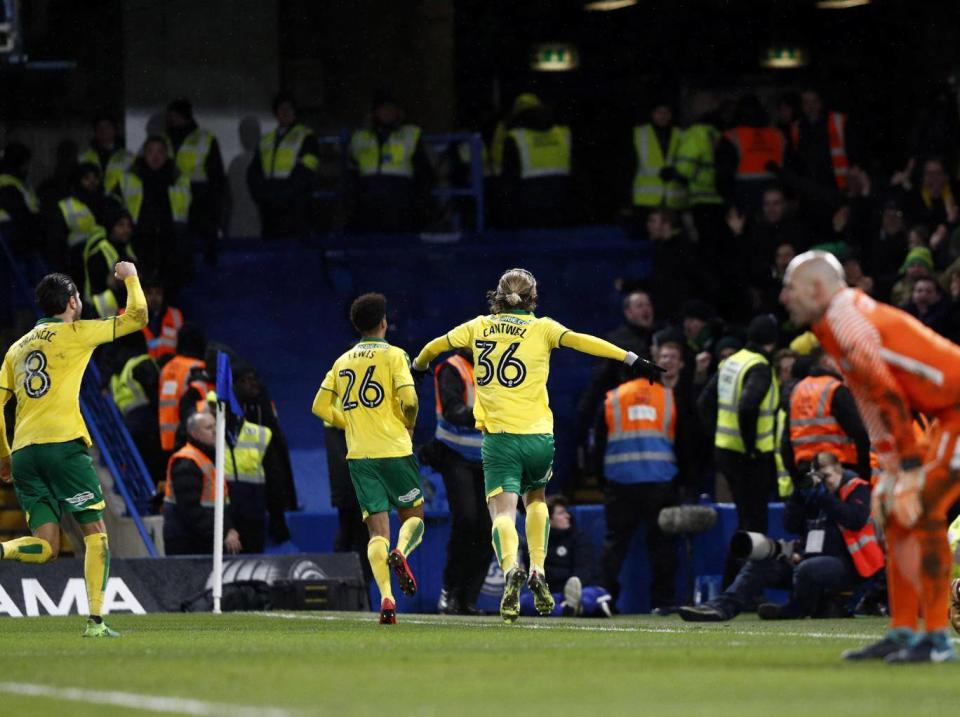 Lewis scored the late, late equalizing goal (Getty)