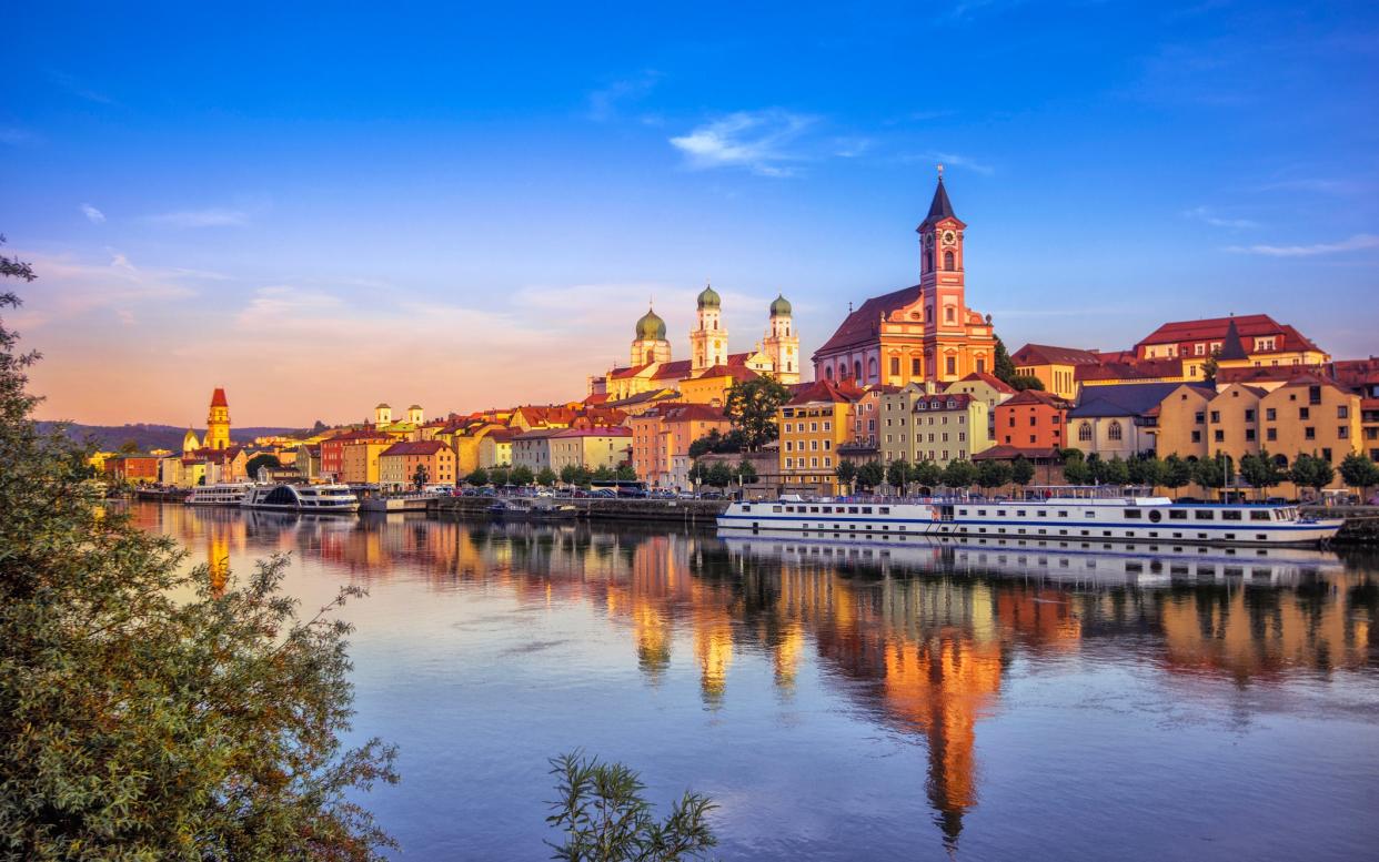 Passau occupies a charming setting and is dubbed the Venice on the Danube, thanks to its Italian ambiance and narrow streets - Juergen Sack