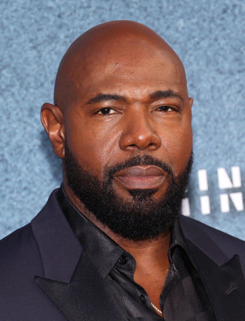 closeup of Antoine Fuqua