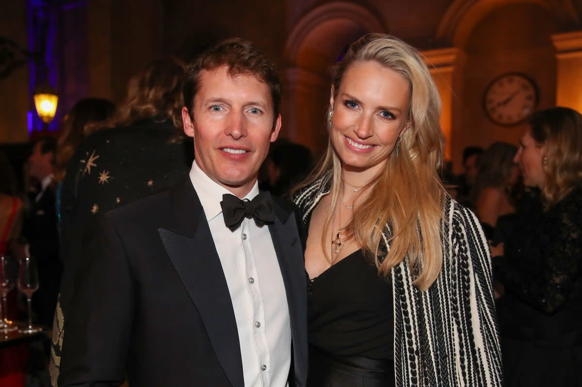 James Blunt pictured with his wife Sofia Wellesley  (Getty Images for Starlight Child)