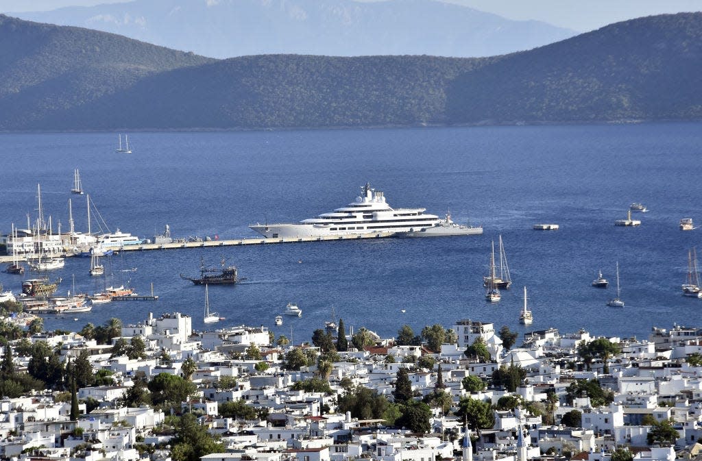 Scheherazade', one of the largest superyachts in the world