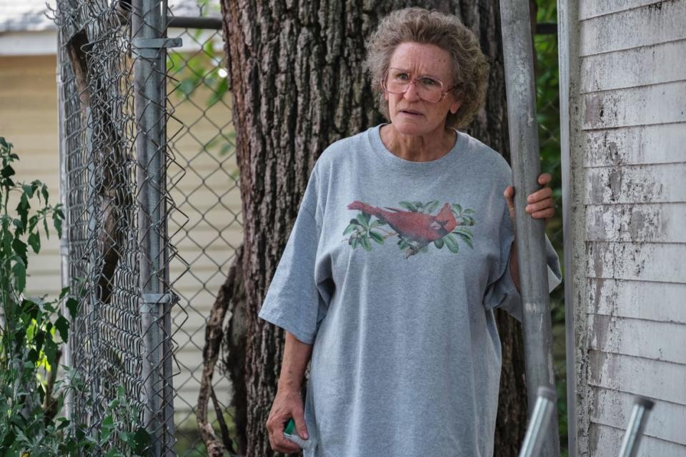 <div class="inline-image__caption"><p>Glenn Close as Mamaw in the film Hillbilly Elegy. </p></div> <div class="inline-image__credit">Lacey Terrell/NETFLIX</div>