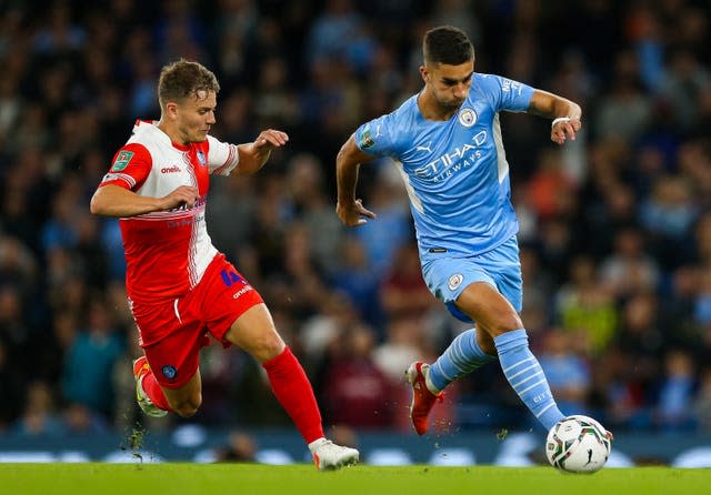 Manchester City v Wycombe Wanderers – Carabao Cup – Third Round – Etihad Stadium