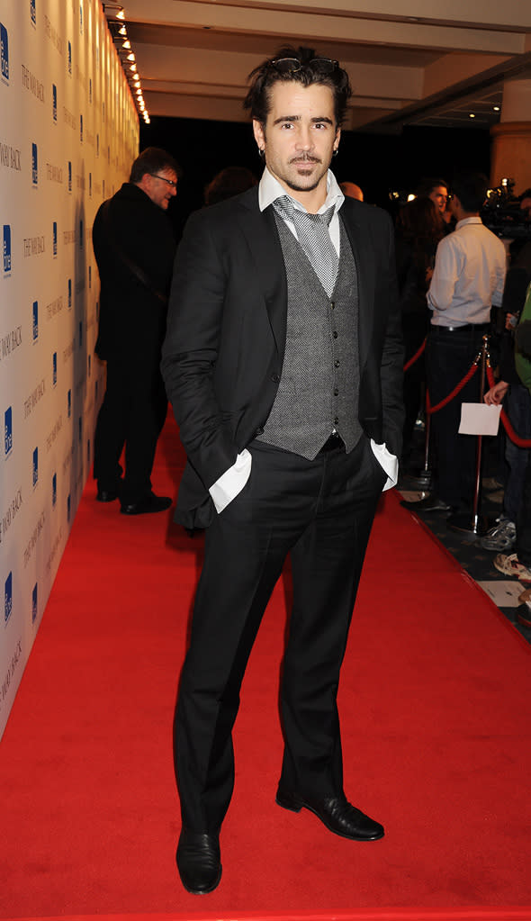 The Way Back UK Premiere 2010 Colin Farrell