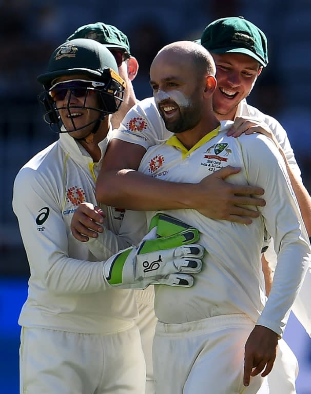 Nathan Lyon picked up five in the Indian first innings to move into the top 25 all-time Test wicket-takers