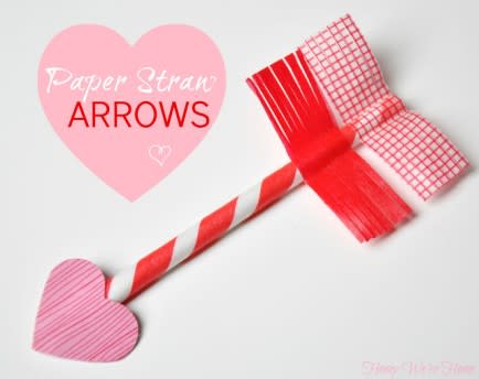 Paper Straw Arrows