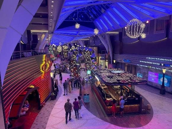 Symphony of the Seas Royal Promenade and Shops Pictures