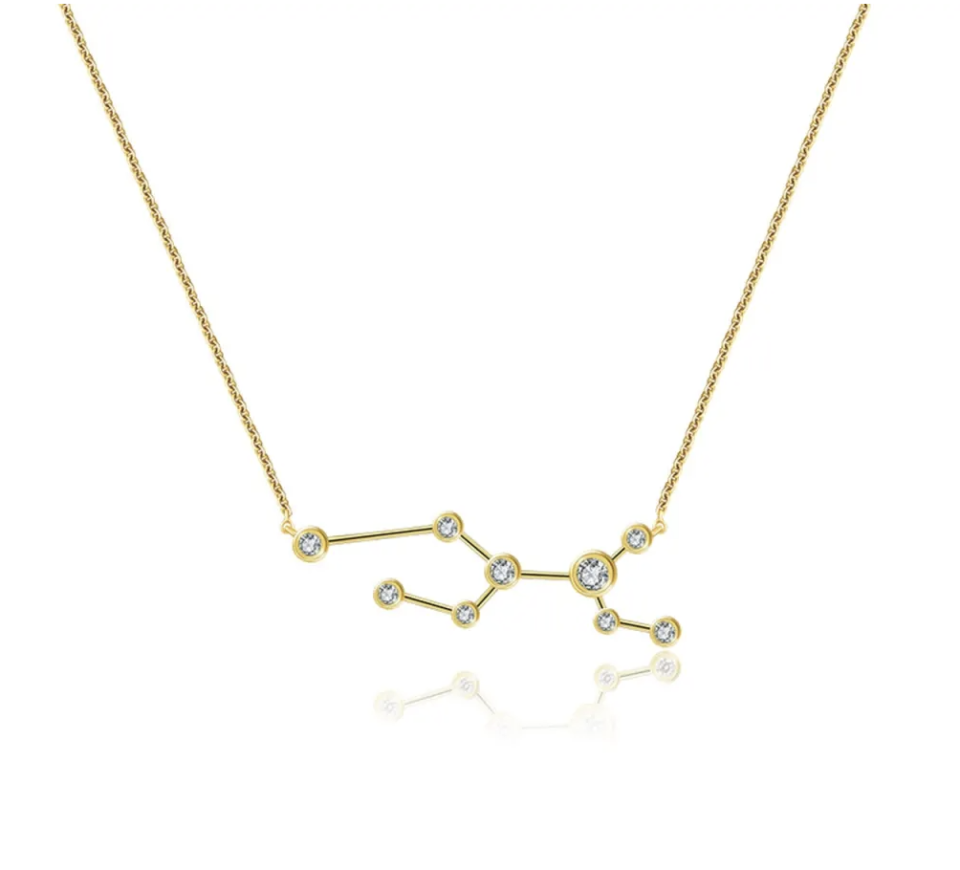 Genevieve Collection Zodiac Constellation Necklace - Wolf & Badger