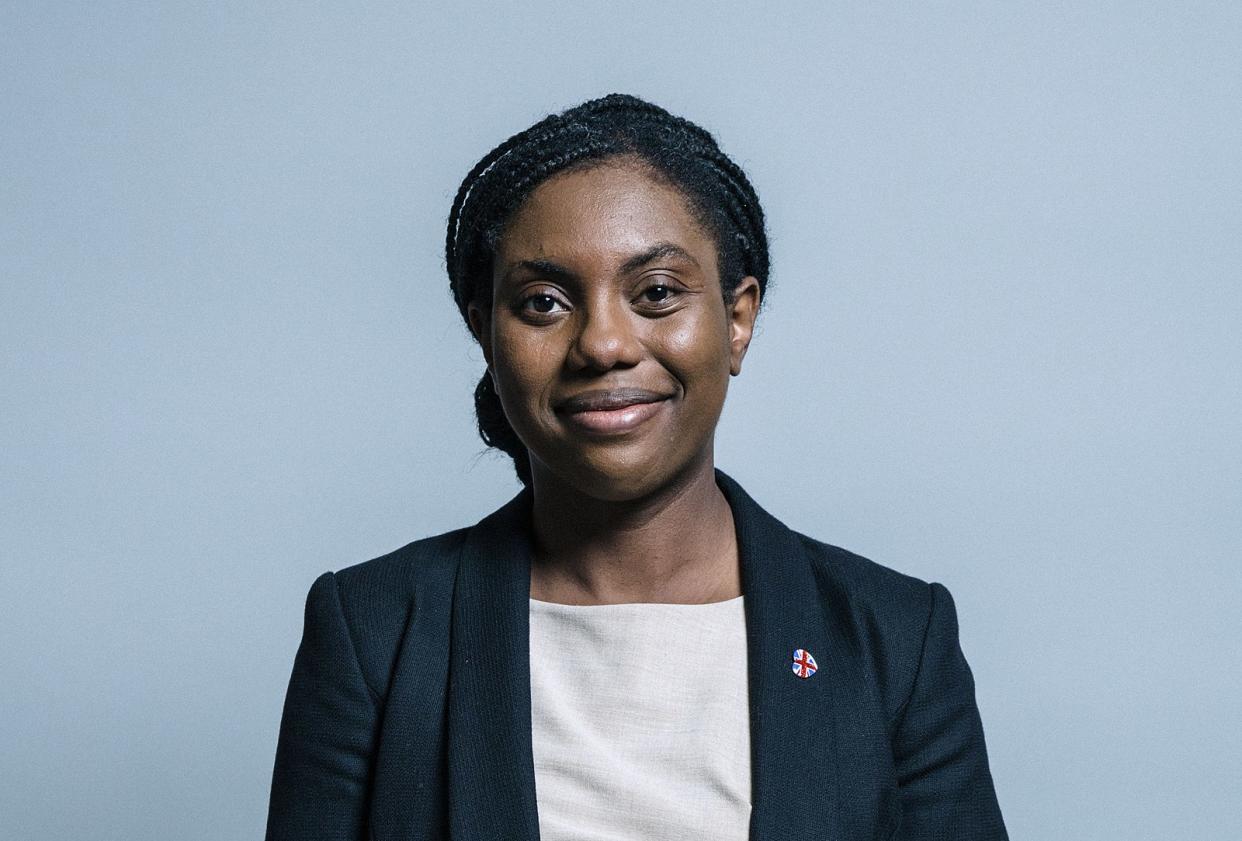 Equalities minister <span class="caas-xray-inline-tooltip"><span class="caas-xray-inline caas-xray-entity caas-xray-pill rapid-nonanchor-lt" data-entity-id="Kemi_Badenoch" data-ylk="cid:Kemi_Badenoch;pos:1;elmt:wiki;sec:pill-inline-entity;elm:pill-inline-text;itc:1;cat:OfficeHolder;" tabindex="0" aria-haspopup="dialog"><a href="https://search.yahoo.com/search?p=Kemi%20Badenoch" data-i13n="cid:Kemi_Badenoch;pos:1;elmt:wiki;sec:pill-inline-entity;elm:pill-inline-text;itc:1;cat:OfficeHolder;" tabindex="-1" data-ylk="slk:Kemi Badenoch;cid:Kemi_Badenoch;pos:1;elmt:wiki;sec:pill-inline-entity;elm:pill-inline-text;itc:1;cat:OfficeHolder;" class="link ">Kemi Badenoch</a></span></span> has come under fire for her comments about LGBT+ people. (gov.uk)