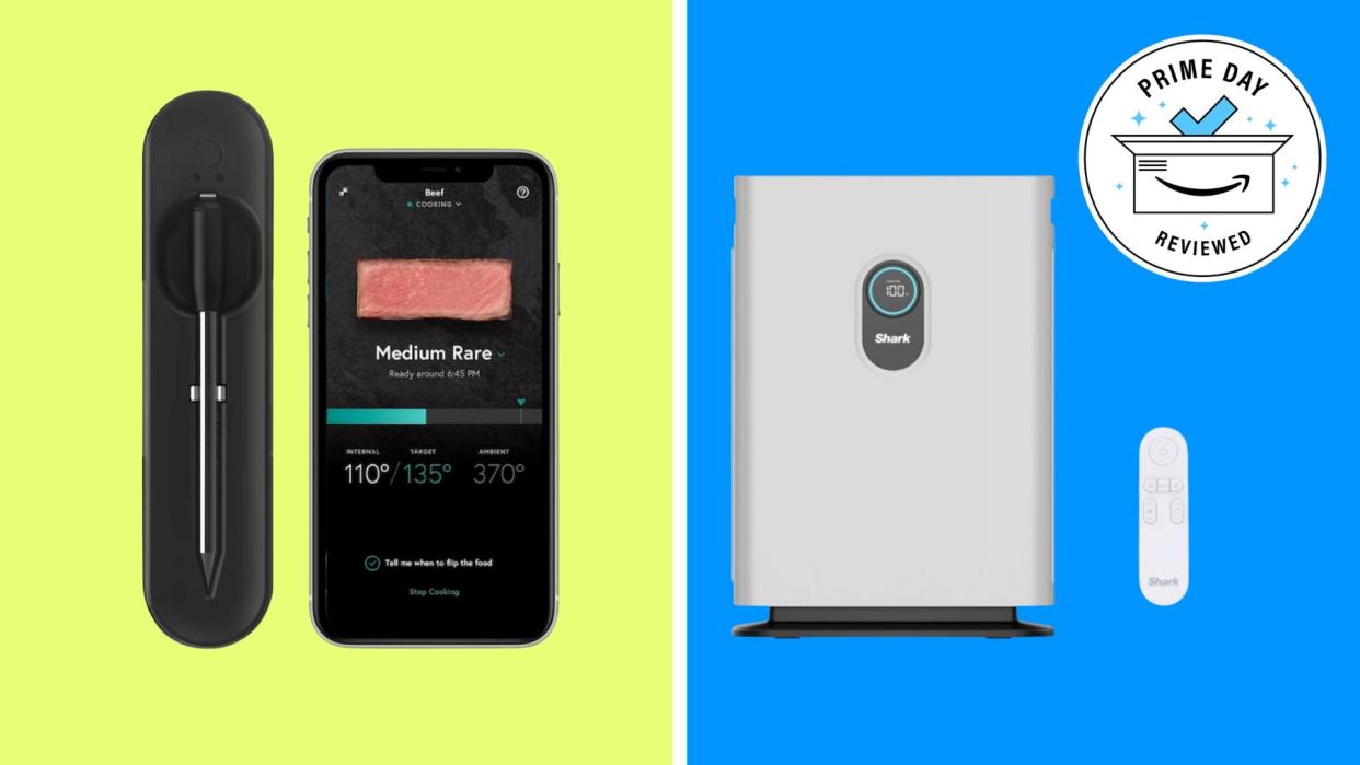 Shop these Best Buy deals on home appliances, including smart meat thermometers and air purifiers.