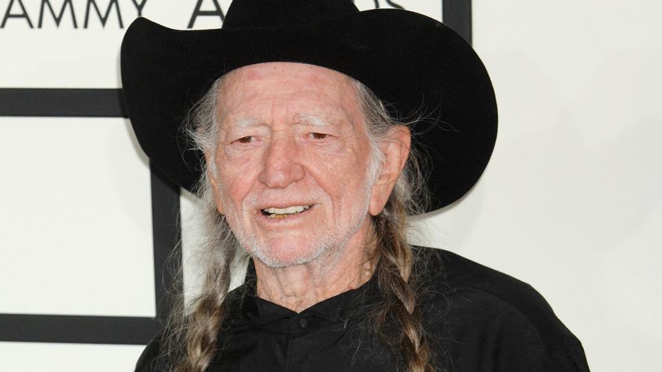 LOS ANGELES - JAN 26: Willie Nelson arrives at the 56th Annual Grammy Awards Arrivals on January 26, 2014 in Los Angeles, CA.