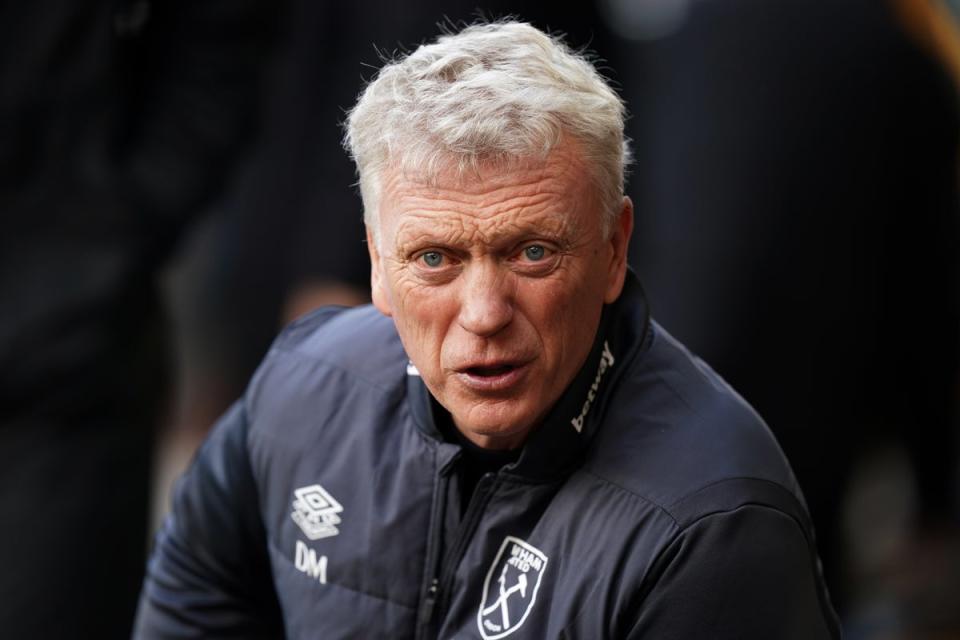 David Moyes will leave West Ham United at the end of the season (Mike Egerton/PA Wire)