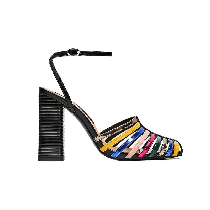 <p><a rel="nofollow noopener" href="https://www.zara.com/us/en/sale/woman/shoes/view-all/multicoloured-high-heel-sandals-c734178p4081400.html" target="_blank" data-ylk="slk:Multicolored High Heel Sandals,;elm:context_link;itc:0;sec:content-canvas" class="link ">Multicolored High Heel Sandals,</a> <span><span>$90</span> $40</span></p>