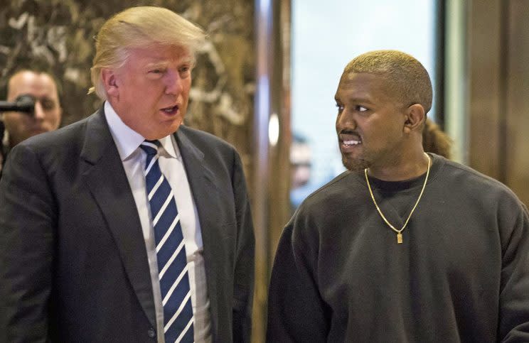 Kanye’s meeting with Trump sparked controversy.