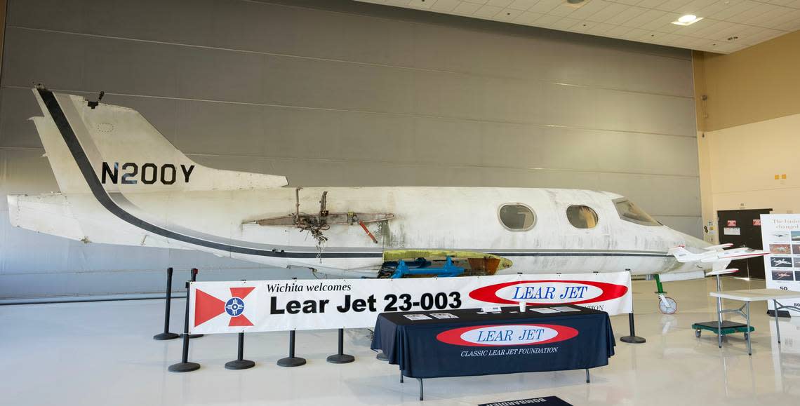 A number of former Learjet employees and aficionados have kept tabs on the first Learjet ever sold to a customer: 1964’s Lear Jet 23, registered N200Y with the FAA and also known by its manufacturer’s serial number, 23-003. Through the Classic Lear Jet Foundation, this team has now completed its purchase of the plane and plans to restore it and make it airworthy again for educational and historic purposes.