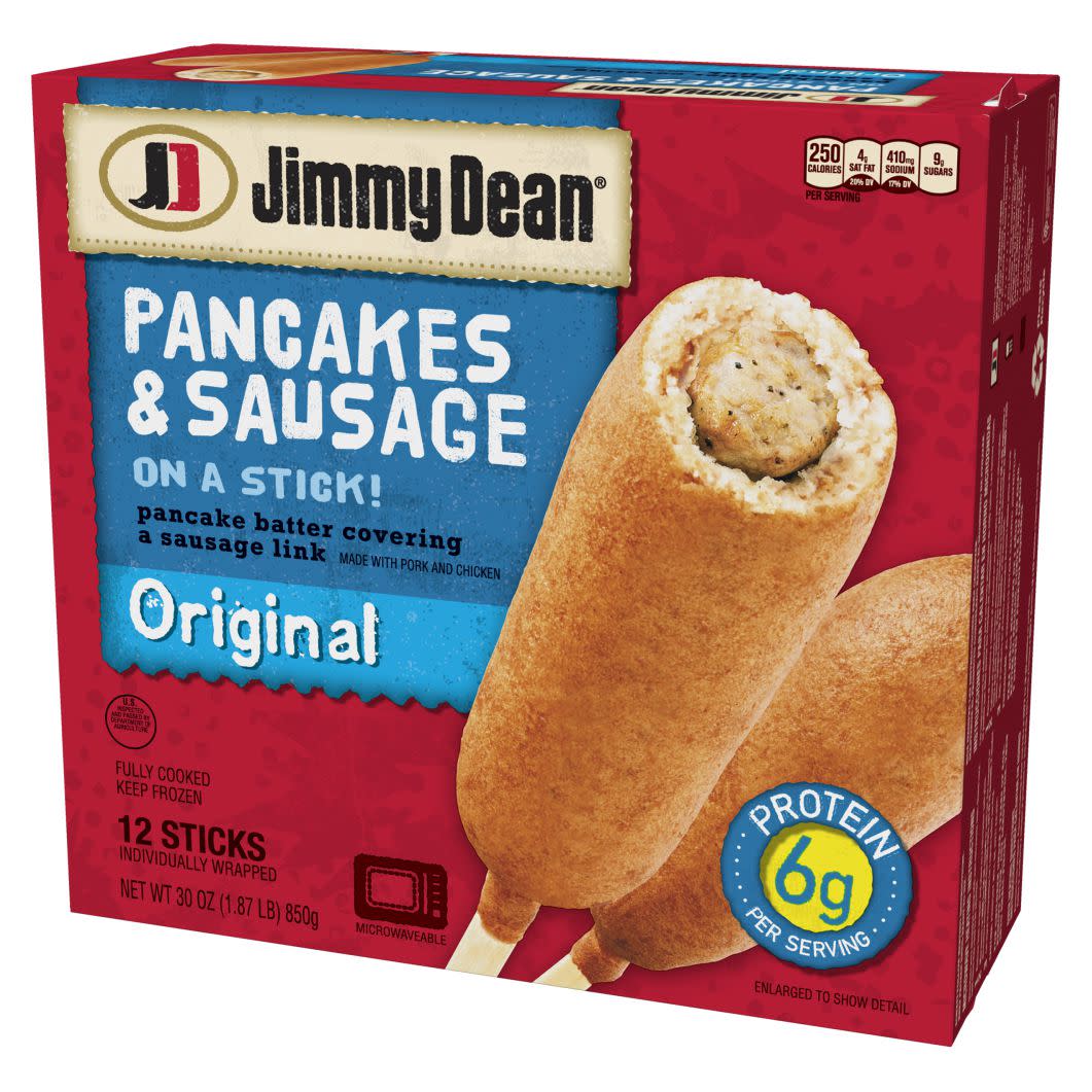 Jimmy Dean Pancakes & Sausage on a Stick