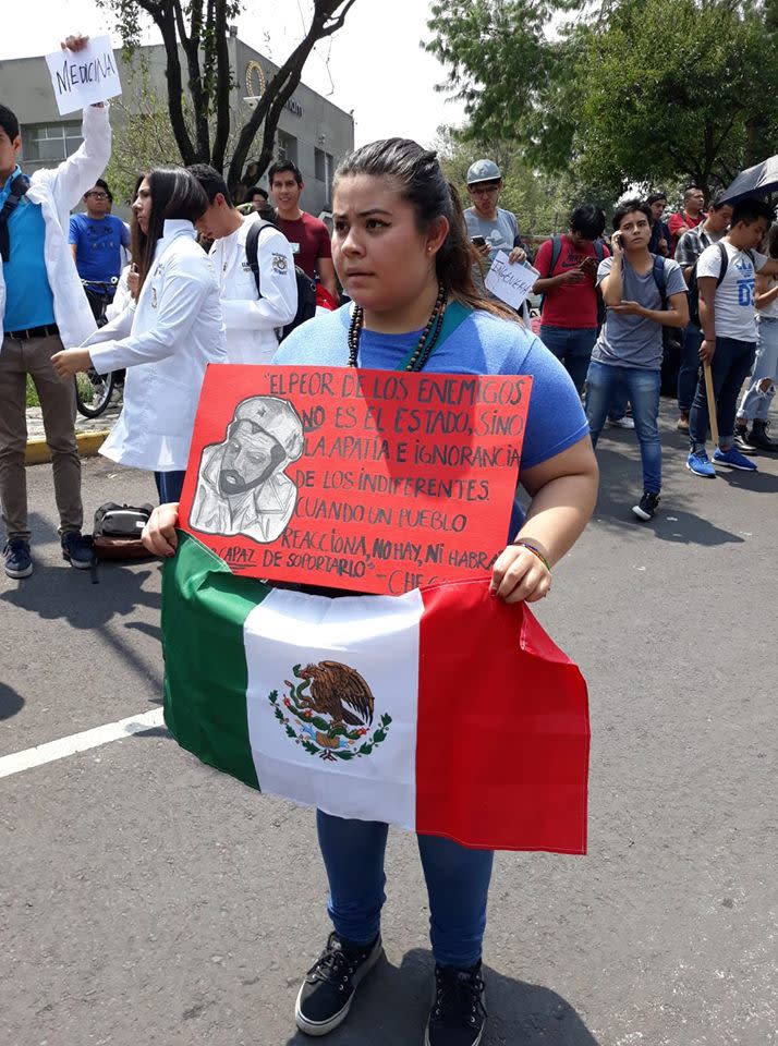 FOTOS | La marcha contra la violencia en la UNAM