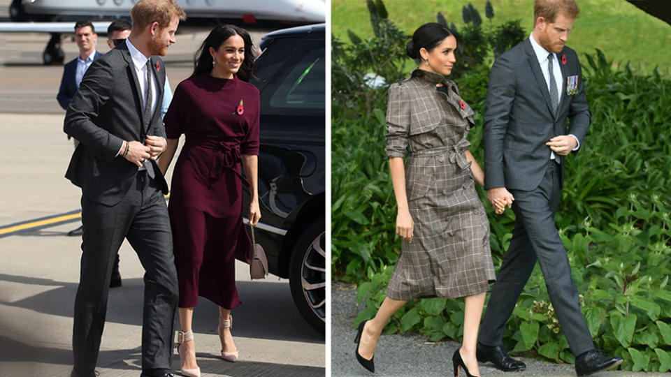 Harry and Meghan arrive in New Zealand