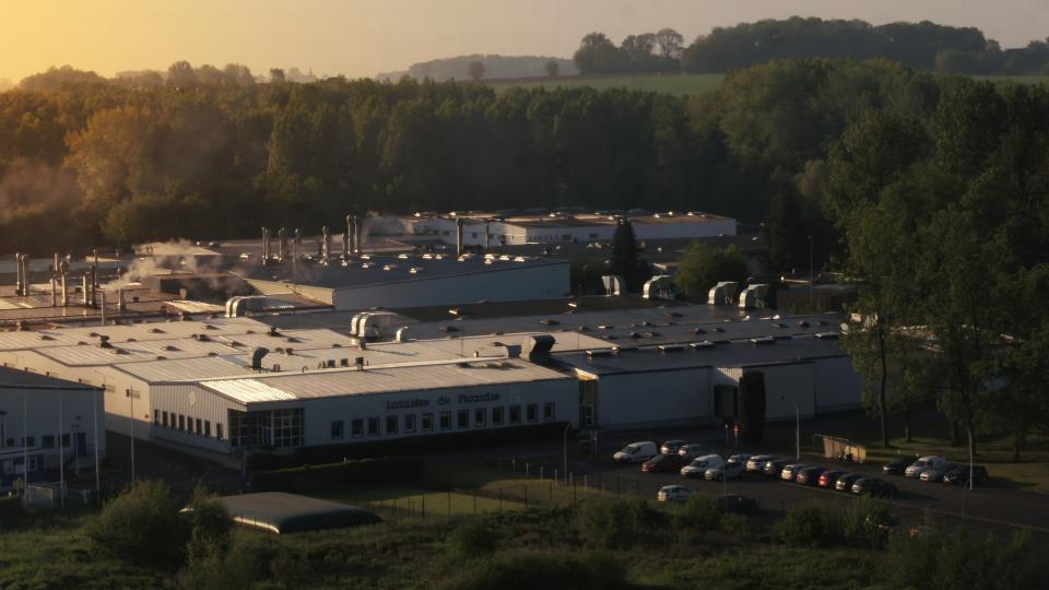 The Chargeurs Picardie factory.