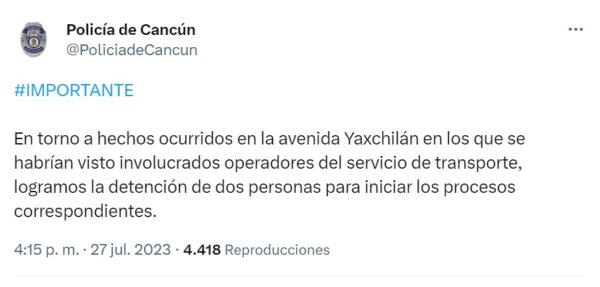 taxistas uber Cancún