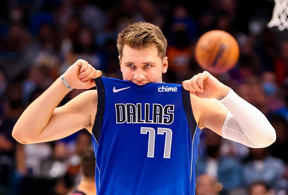 Luka Doncic is averaging 25.2 points, 8.8 rebounds and 8.7 assists this season, but also a career-worst 4.6 turnovers.