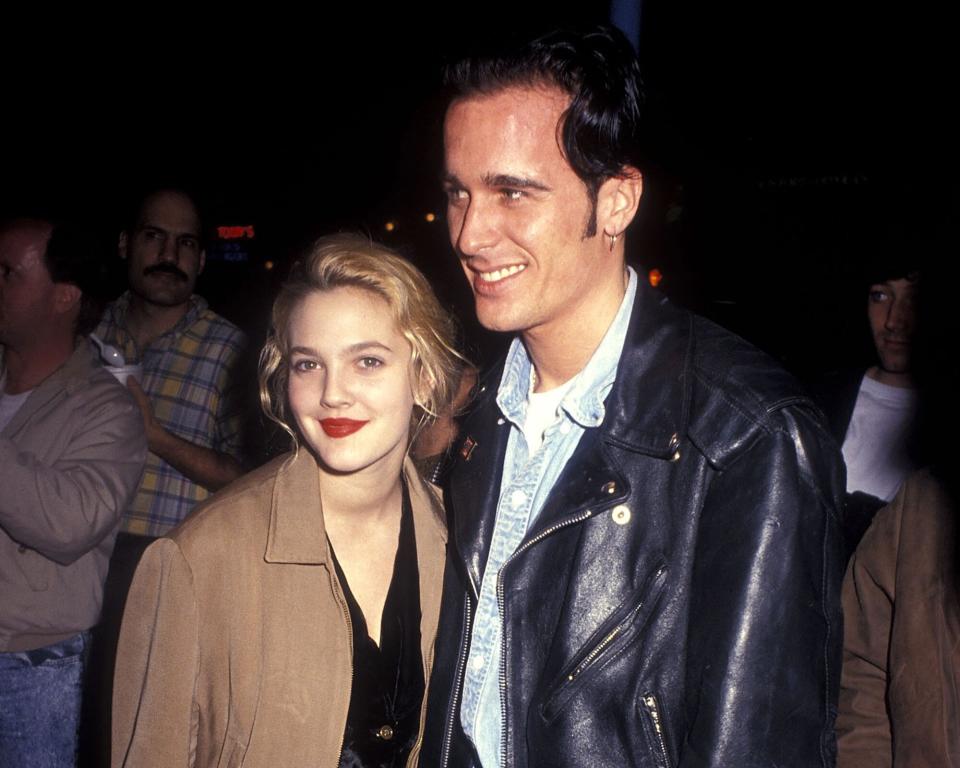 Drew Barrymore and date Leland Hayward attend the "Sleeping with the Enemy" Westwood Premiere on February 4, 1991 at Mann Village Theatre in Westwood, California