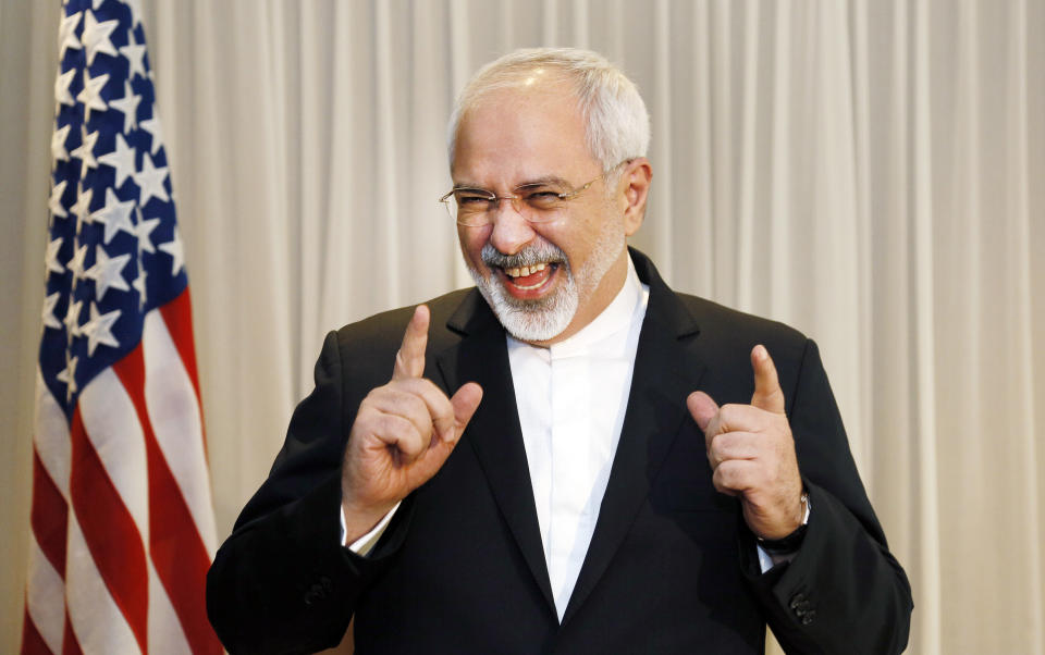 Iranian Foreign Minister Mohammad Javad Zarif