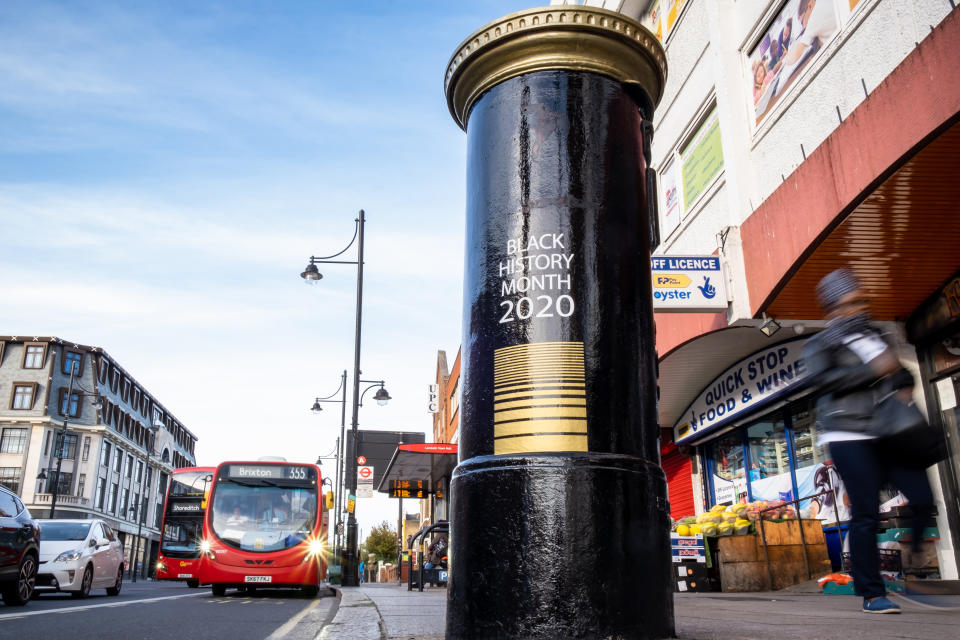 The postbox in Brixton