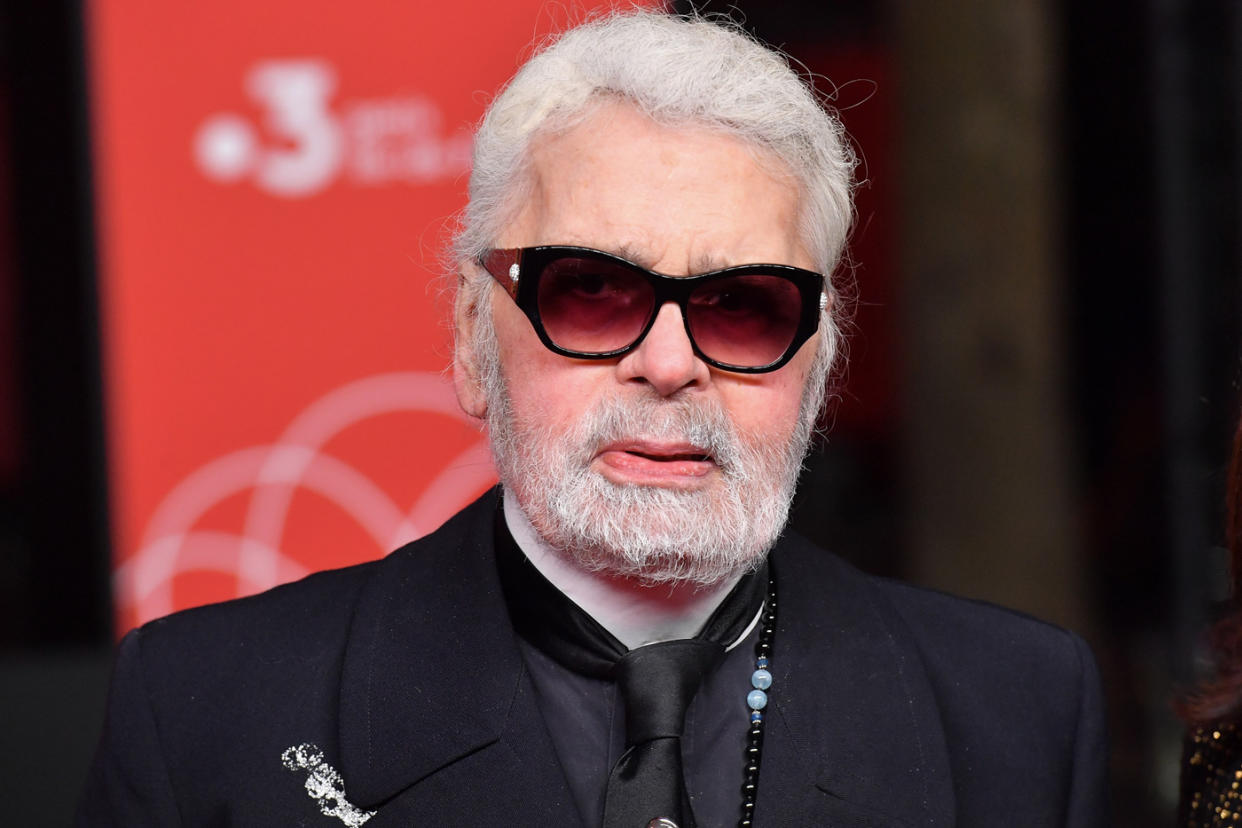 Karl Lagerfelds Abwesenheit bei der Chanel-Show sorgt für Diskussionen. (Bild: Getty Images)