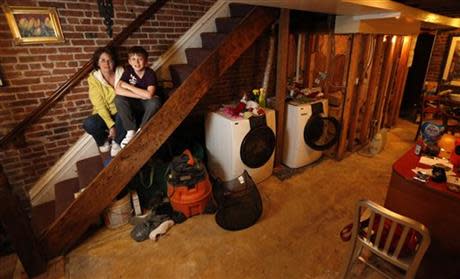 <b class="credit">Julio Cortez/AP</b>In urban areas such as Hoboken, N.J., so-called "basements" are active living spaces.