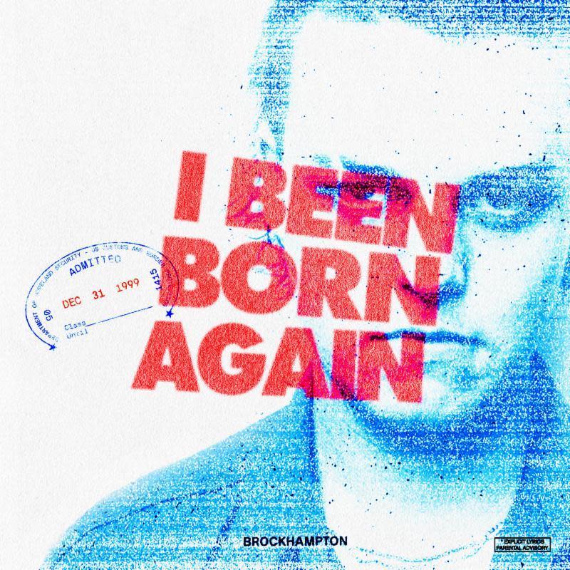 brockhampton i been born again single stream artwork