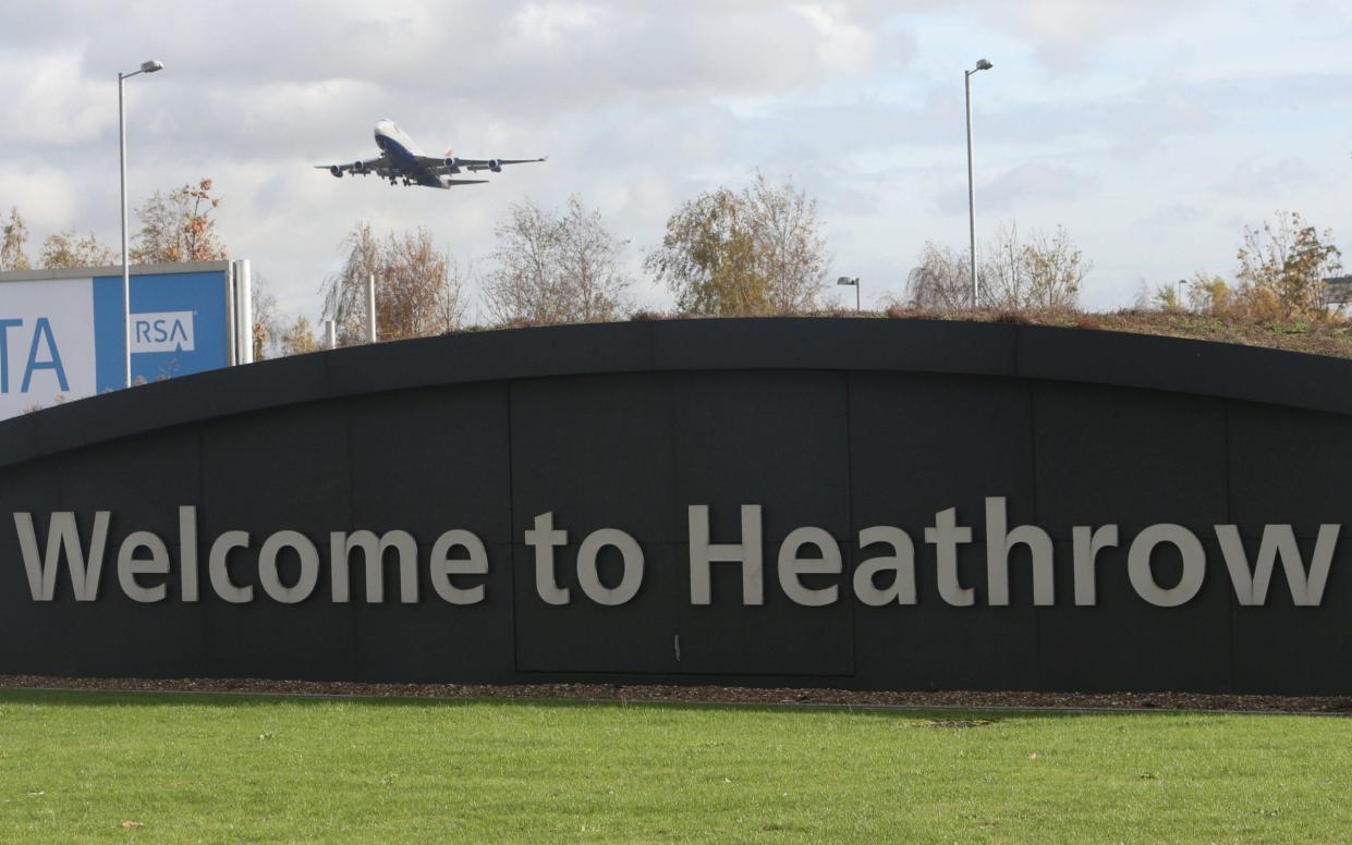 Heathrow Airport - Steve Parsons/PA