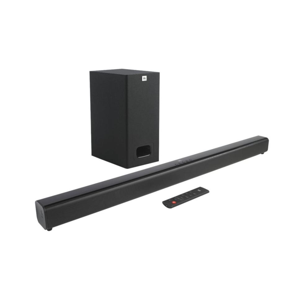 
JBL Cinema SB130 2.1 Channel soundbar with wired subwoofer. (PHOTO: Shopee)