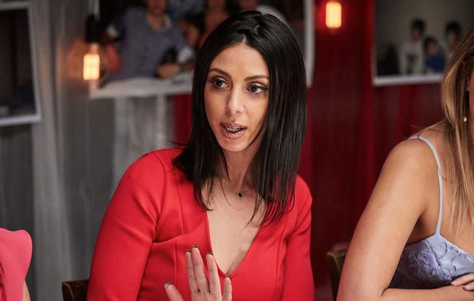 My Kitchen Rules contestant Roula has opened up about the racism she's previously faced. Source: Channel Seven