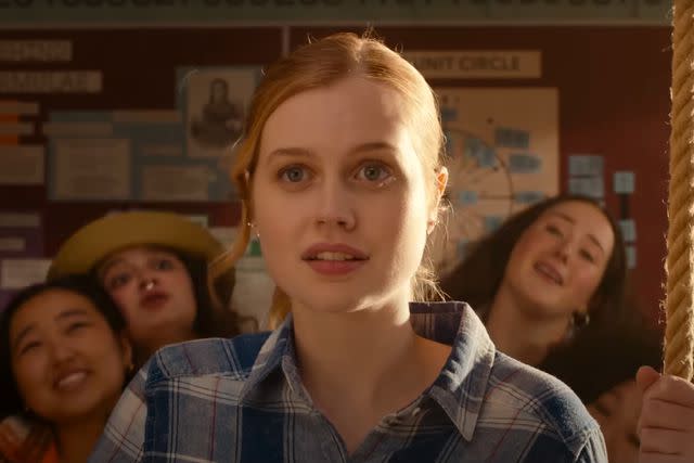 <p>Paramount Pictures</p> Angourie Rice as Cady in the trailer for 'Mean Girls.'