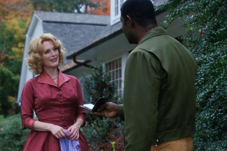 Julianne Moore (left) and Dennis Haysbert in Far From Heaven. The film—Moore and director Todd Haynes’s second appearance on this list—was nominated for four Academy Awards.