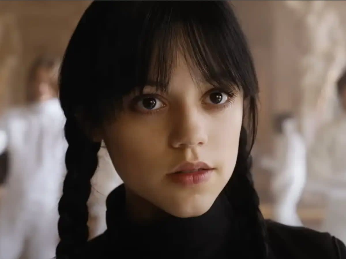 Jenna Ortega in Netflix series ‘Wednesday’ (Netflix)