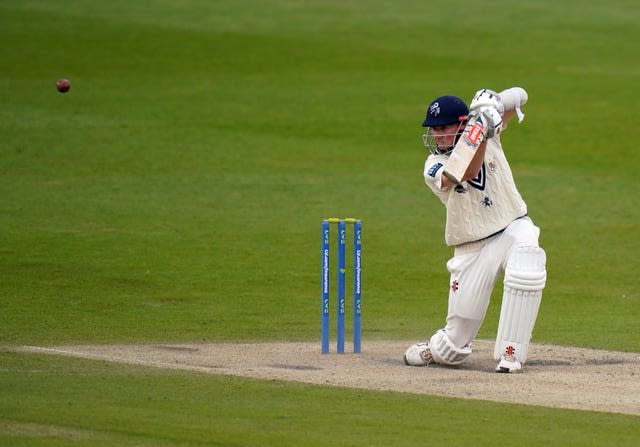 Crawley in action for Kent (Adam Davy/PA)