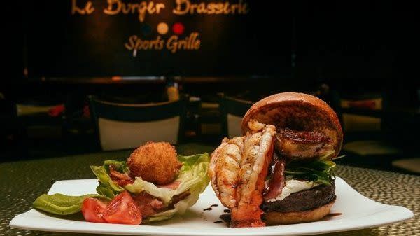 <p>As its name indicates, Sin City is littered with temptation and indulgence but the 777 Burger at <a href="https://www.tripadvisor.com/Restaurant_Review-g45963-d1073536-Reviews-Burger_Brassarie-Las_Vegas_Nevada.html" rel="nofollow noopener" target="_blank" data-ylk="slk:Le Burger Brasserie;elm:context_link;itc:0;sec:content-canvas" class="link ">Le Burger Brasserie</a> in famed Cesar’s Palace might take the cake. Complete with Kobe beef, lobster, pancetta, foie gras, goat cheese, and arugula, this $777 burger will make you feel like a high roller, at least until the check comes.</p>