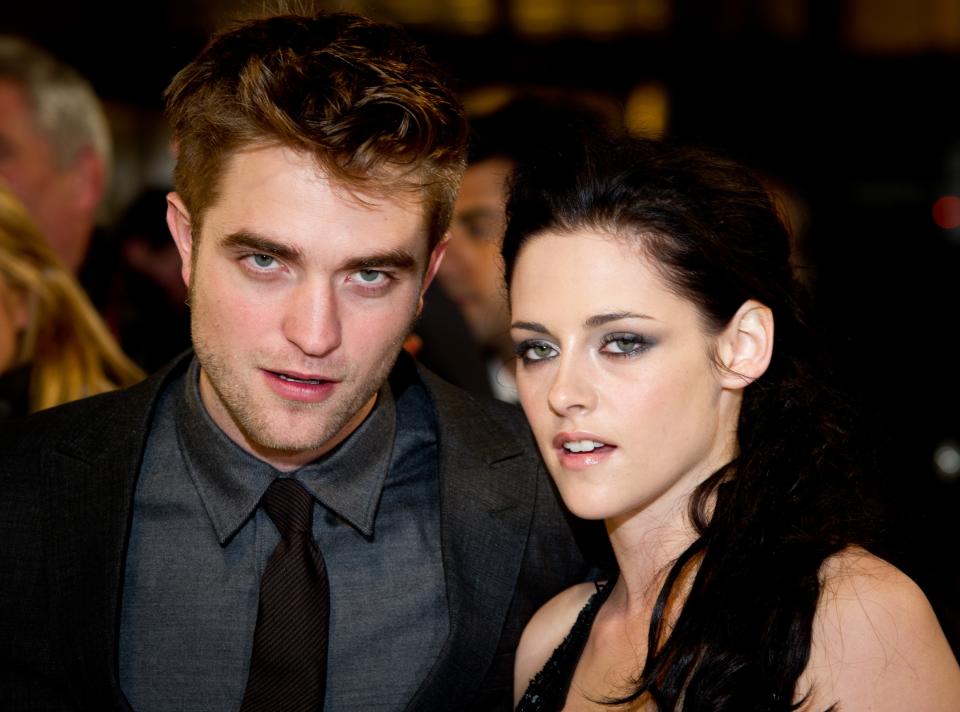 Kristen Stewart and Robert Pattinson (<em>Twilight</em>)