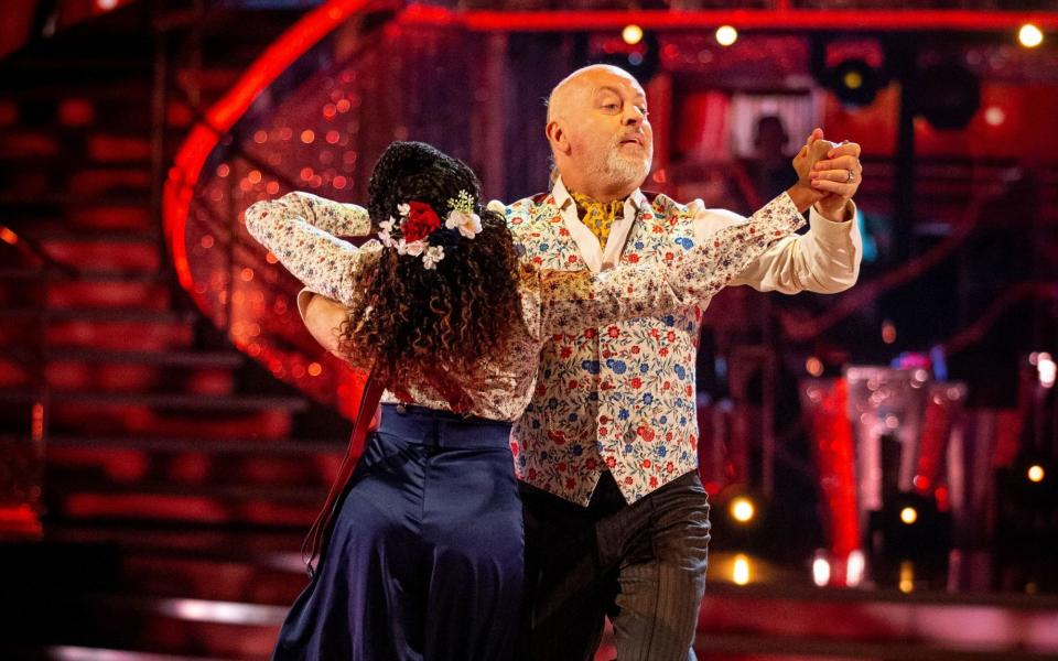 Oti Mabuse and Bill Bailey 