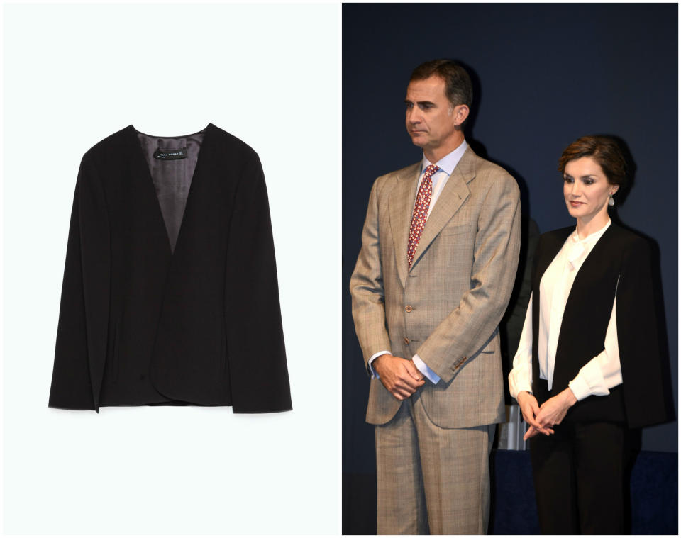 Letizia, la reina que viste de Zara