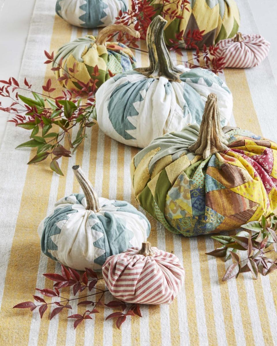 Fabric Pumpkins