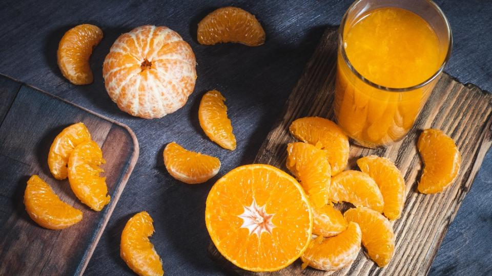 柑橘類富含維生素C。（示意圖／shutterstock達志影像）
