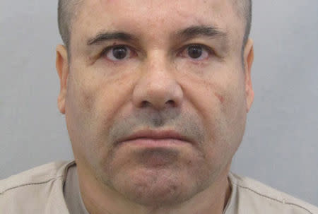 FILE PHOTO: Undated handout photograph of drug lord Joaquin "El Chapo" Guzman distributed by Mexico's Attorney General's Office July 13, 2015. Courtesy PGR - Attorney General's Office/Handout via REUTERS/File Photo